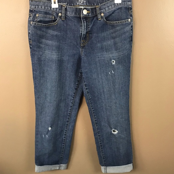 LOFT Denim - LOFT Boyfriend Jeans